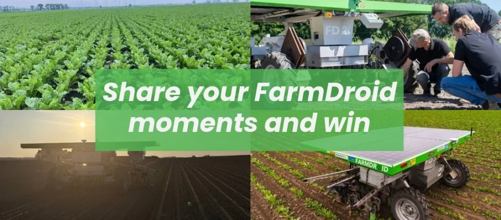 Share your FarmDroid Moments and Win!