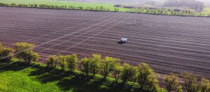 Farm Droid Robot in field